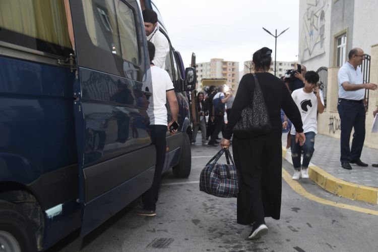 Laçın şəhərinə növbəti köç karvanı yola salınıb