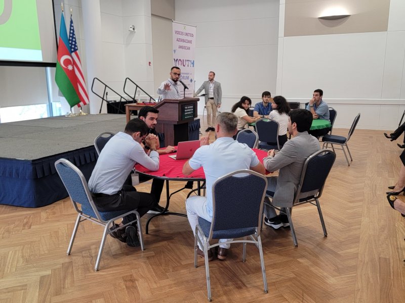 Amerika – Azərbaycan Gənclərinin Forumu çərçivəsində “Breyn Rinq” keçirilib
