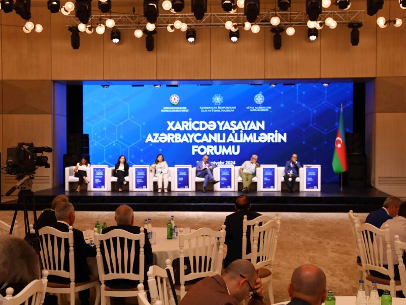 Xaricdə Yaşayan Azərbaycanlı Alimlərin Forumu öz işini sessiyalarla davam etdirir