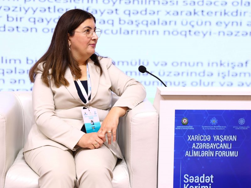 Xaricdə Yaşayan Azərbaycanlı Alimlərin Forumu öz işini sessiyalarla davam etdirir