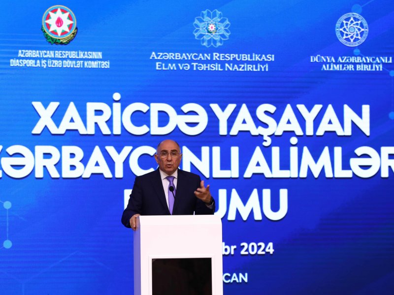 “Xaricdə  Yaşayan  Azərbaycanlı  Alimlərin Forumunun keçirilməsi Qarabağın yenidən qurulması və gələcəyinin müəyyən edilməsi istiqamətində düşünülmüş bir addımdır”