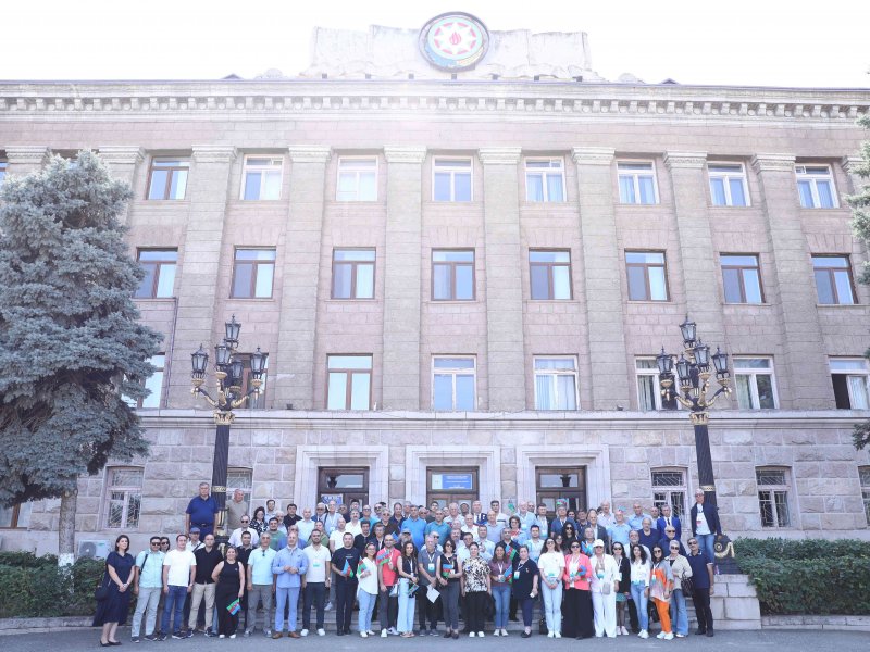 Xaricdə Yaşayan Azərbaycanlı Alimlər Xankəndi və Şuşaya səfər ediblər