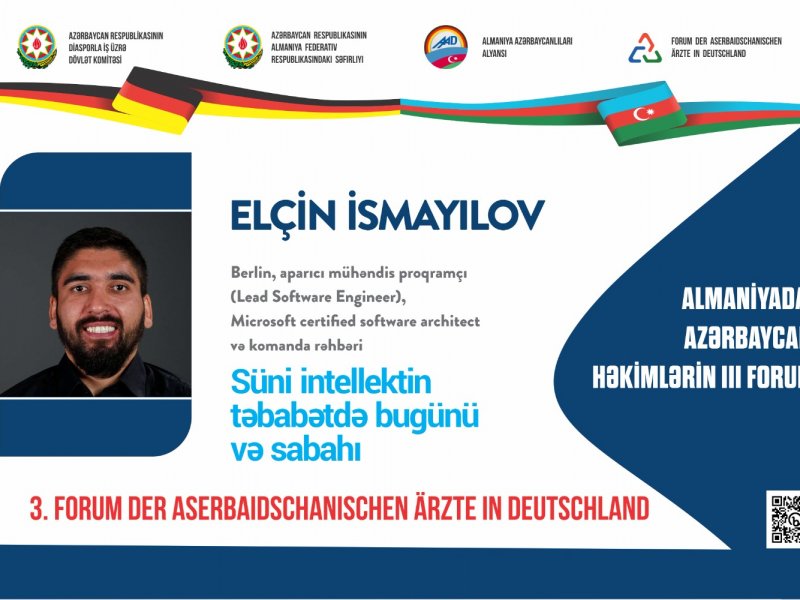 Almaniyada Yaşayan Azərbaycanlı Həkimlərin III Forumunda müxtəlif mövzularda elmi müzakirələr aparılıb
