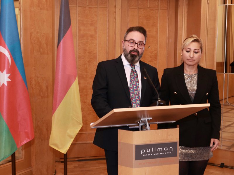 Ştutqartda Azərbaycan icması ilə görüş keçirilib