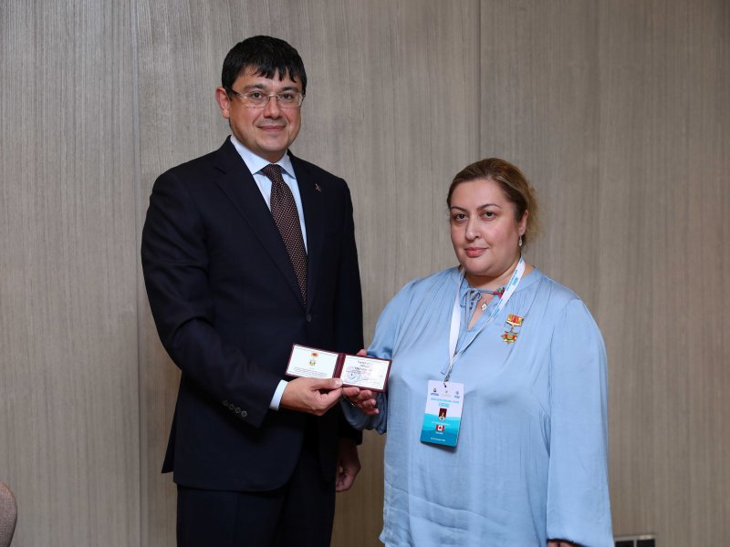 Azərbaycanlı alimlərə medallar təqdim olunub