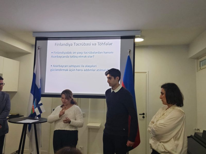 Finlandiyada yaşayan azərbaycanlı həkimlərin görüşü baş tutub