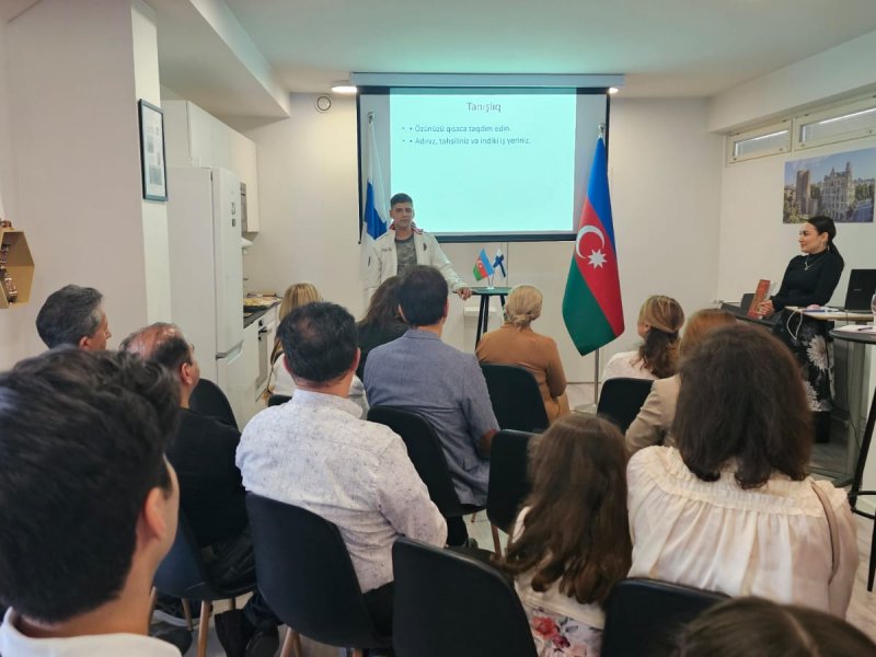Finlandiyada yaşayan azərbaycanlı həkimlərin görüşü baş tutub