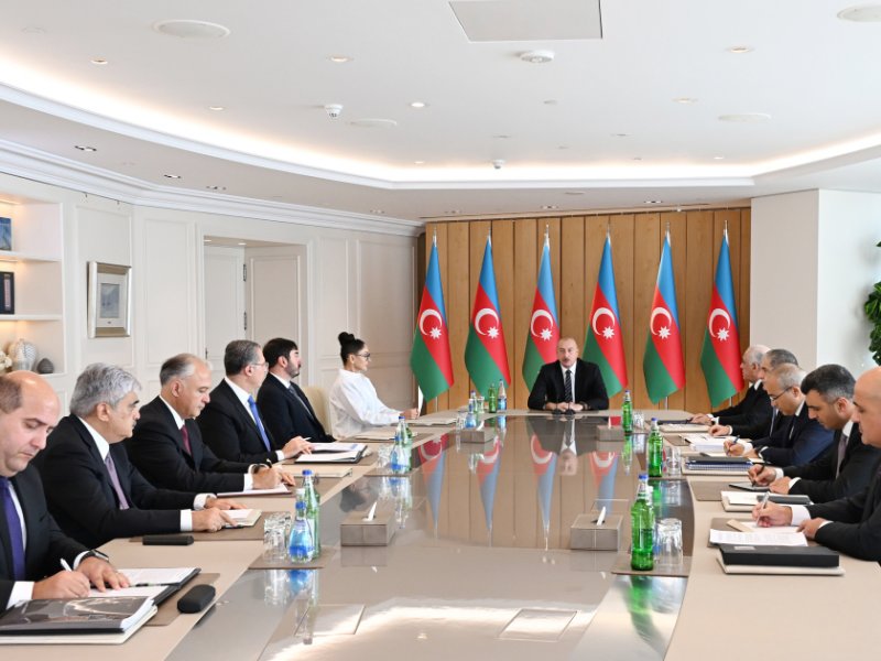 Əldə edilən uğurların və görüləcək işlərin müzakirəsi