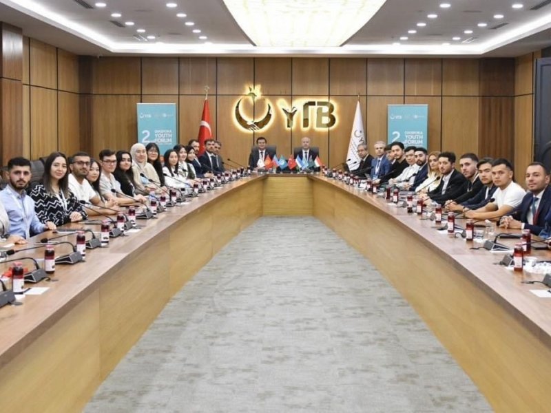 Diaspor gənclərimiz TEKNOFEST-də görüşdə iştirak edib