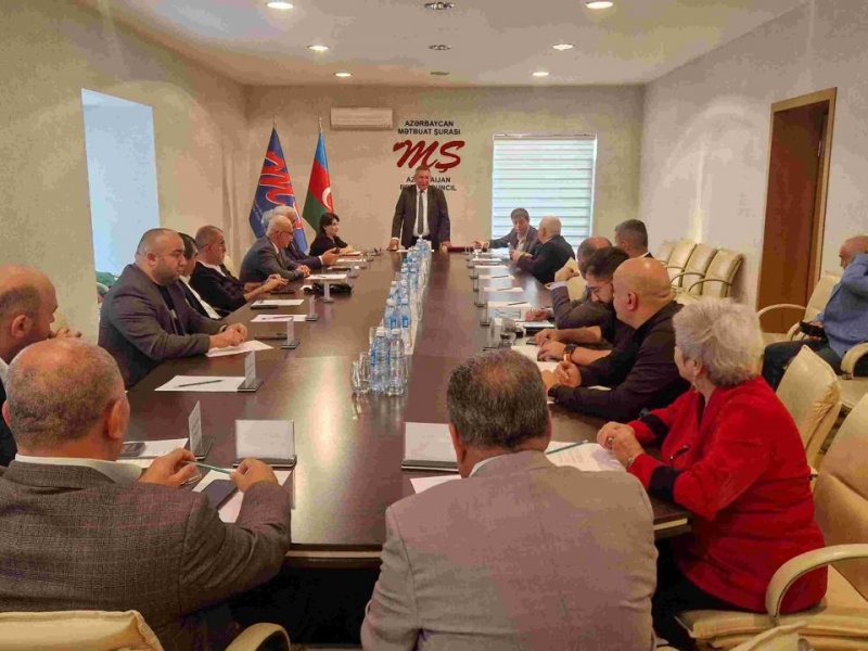 Mətbuat Şurasının İdarə Heyətinin iclası keçirilib