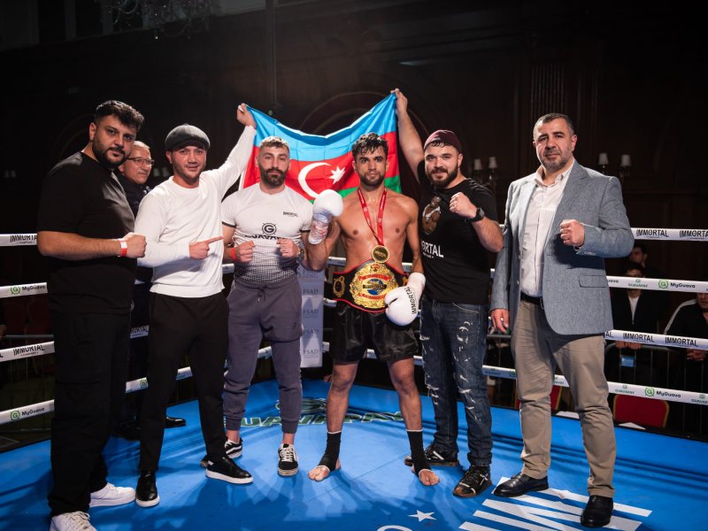 Londonda "Immortal Champions" döyüş turniri keçirilib