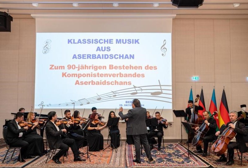 Berlində Azərbaycan Bəstəkarlar İttifaqının 90 illiyi qeyd olunub