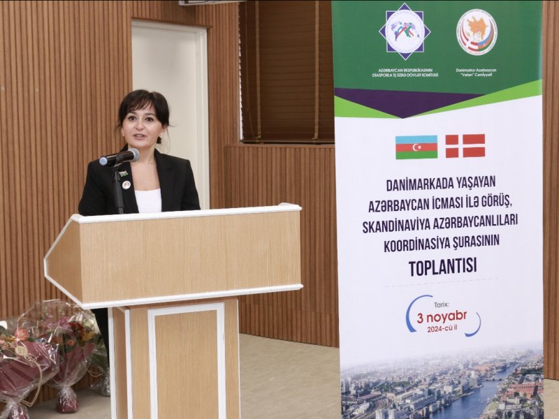 Danimarkada Azərbaycan icması ilə görüş keçirilib