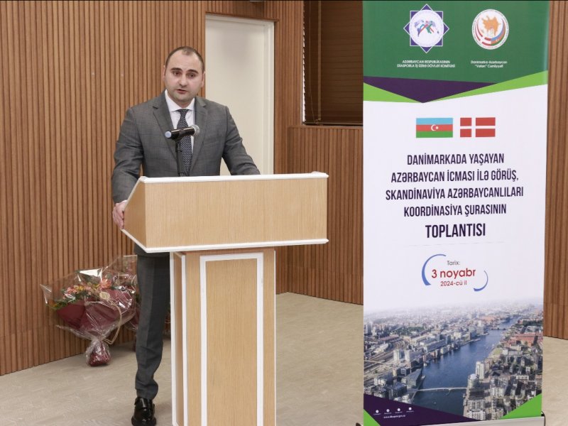 Danimarkada Azərbaycan icması ilə görüş keçirilib