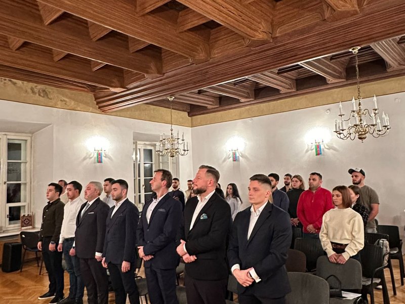 Krakov Azərbaycan Evində 8 Noyabr – Zəfər Günü münasibətilə tədbir keçirilib