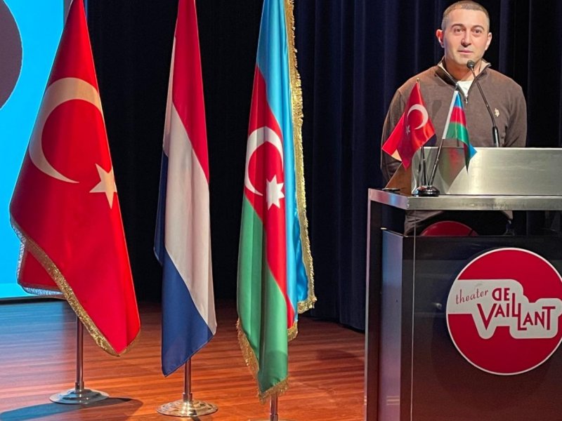 Haaqada Zəfər Günü münasibətilə tədbir keçirilib