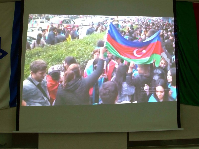 İsraildə Zəfər Günü münasibətilə tədbir keçirilib