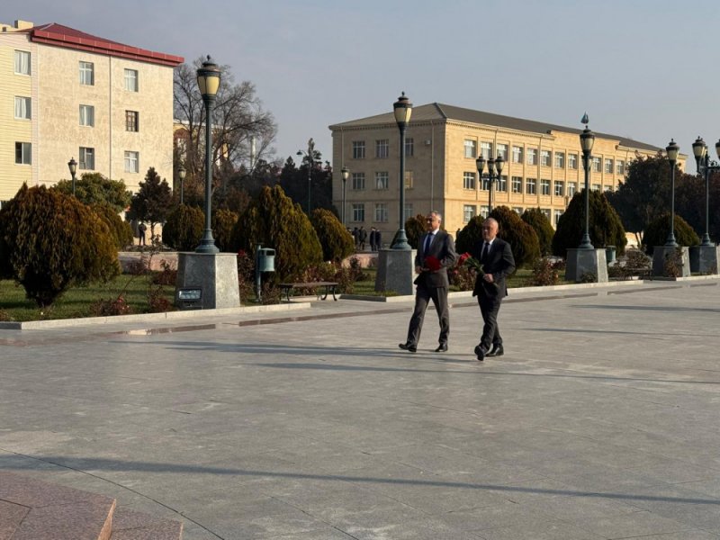 Azərbaycan Dövlət Su Ehtiyatları Agentliyinin sədri Zaur Mikayılov Naxçıvana səfər edib