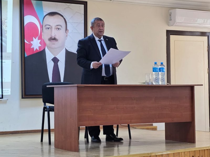 09.12.2024-cü il tarixdə ATİAHİ Nizami rayon komitəsi Rəyasət Heyyətinin növbəti iclası keçrilmişdir.