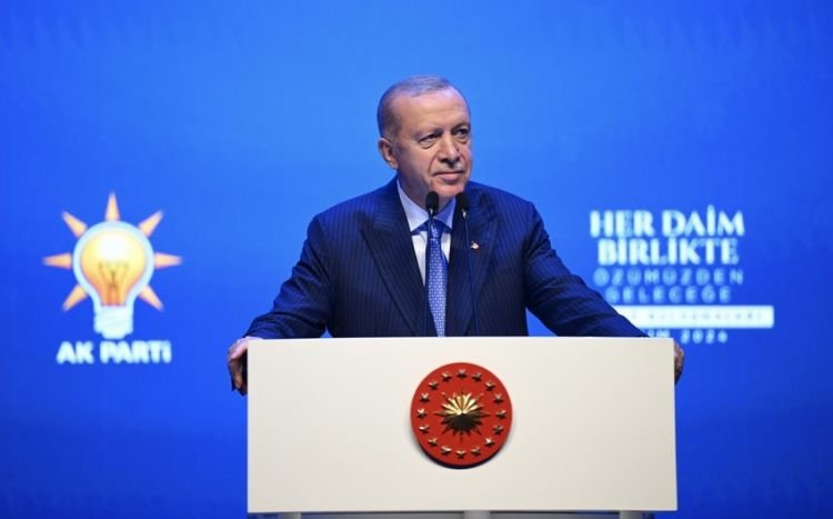 Türkiyə Prezidenti Azərbaycan və Özbəkistandan olan nazirləri qəbul edib
