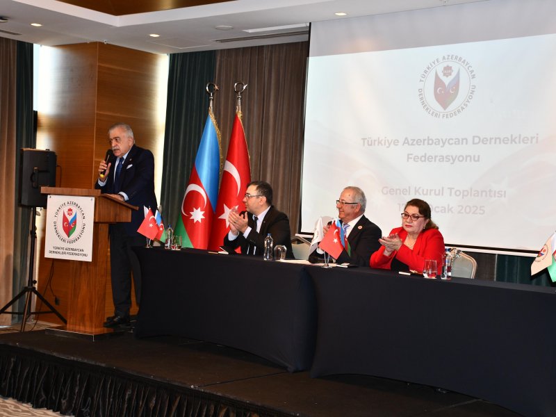 Türkiyə Azərbaycan Dərnəkləri Federasiyasının hesabat-seçki qurultayı keçirilib
