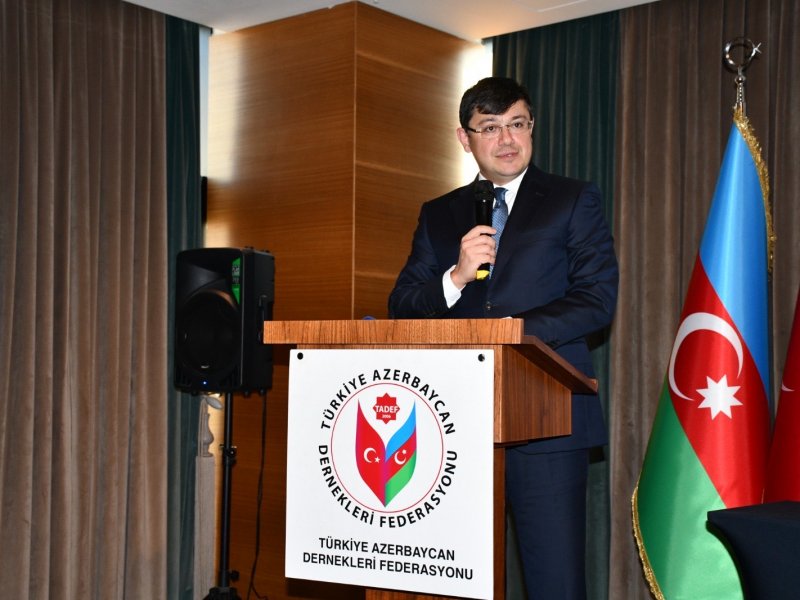 Türkiyə Azərbaycan Dərnəkləri Federasiyasının hesabat-seçki qurultayı keçirilib