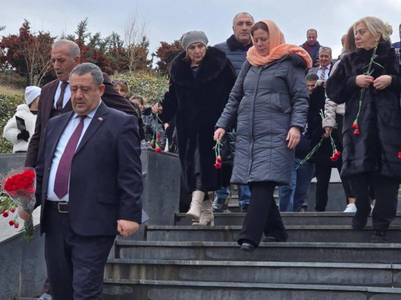 ATİAHİ Nizami rayon komitəsi Quba şəhərində yerləşən Soyqırım Memorial kompleksini ziyarət ediblər.