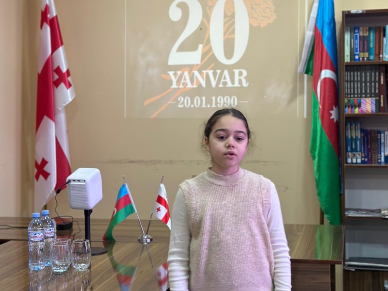 Gürcüstanda 20 Yanvar faciəsinə həsr olunmuş anım günü tədbirləri keçirilib