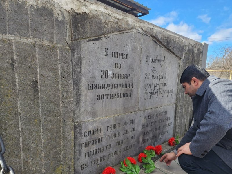 Gürcüstanda 20 Yanvar faciəsinə həsr olunmuş anım günü tədbirləri keçirilib