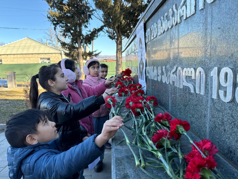 Gürcüstanda 20 Yanvar faciəsinə həsr olunmuş anım günü tədbirləri keçirilib