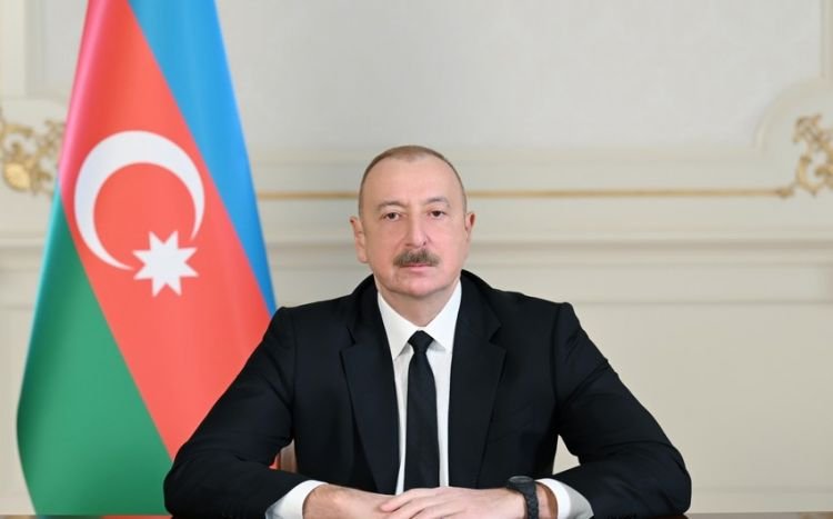 Prezident İlham Əliyev Xankəndidə təmir və bərpadan sonra “Bulud” hotelin açılışında iştirak edib
