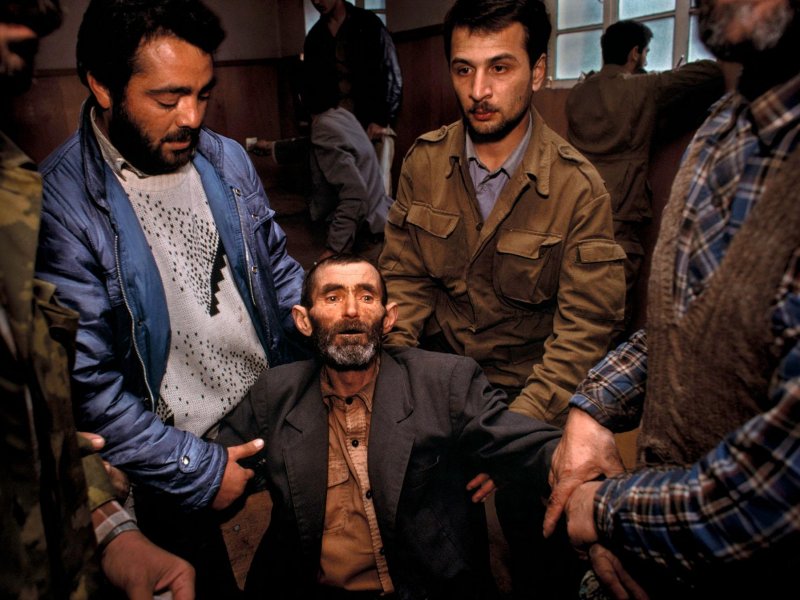 Cənab Reza Deqatinin "Xocalı Qətliamı" zamanı çəkdiyi fotoşəkillər.