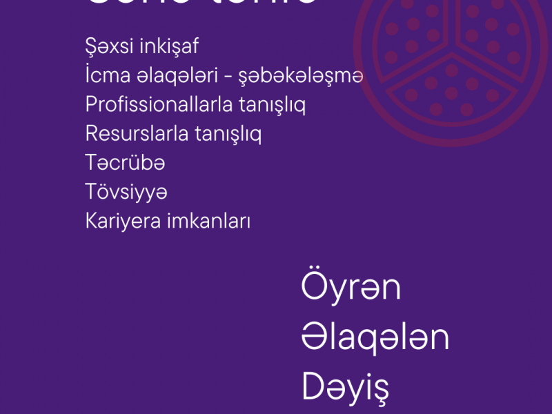 Virciniya Azərbaycan Evi “CAN”  Könüllülük və İnkişaf Proqramına qəbul elan edir
