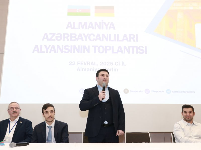 Almaniya Azərbaycanlıları Alyansının toplantısı keçirilib