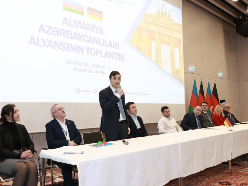 Almaniya Azərbaycanlıları Alyansının toplantısı keçirilib