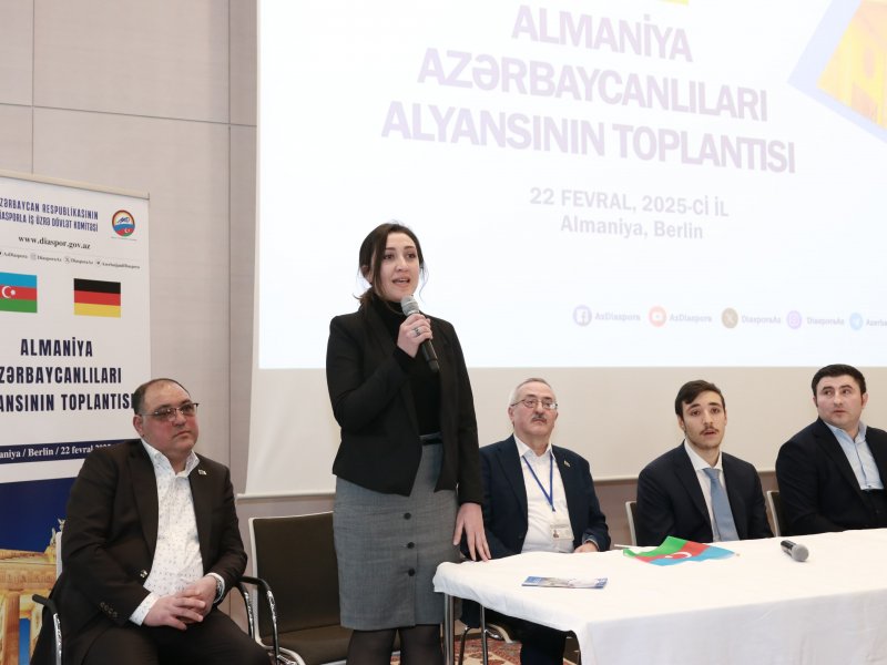 Almaniya Azərbaycanlıları Alyansının toplantısı keçirilib