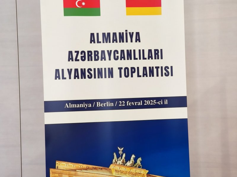 Almaniya Azərbaycanlıları Alyansının toplantısı keçirilib