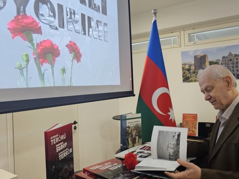 Helsinkidə Xocalı faciəsi anılıb