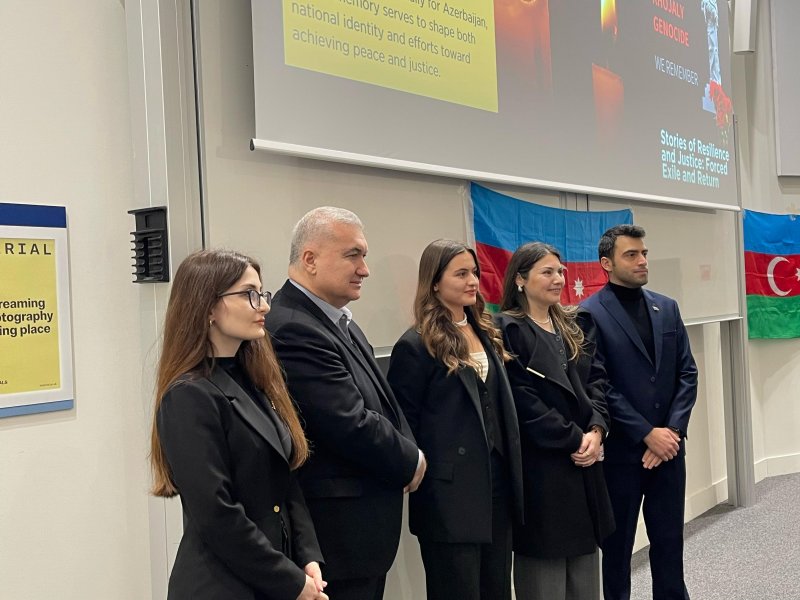 Londonun nüfuzlu universitetində Xocalı soyqırımı anılıb