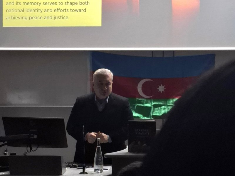 Londonun nüfuzlu universitetində Xocalı soyqırımı anılıb