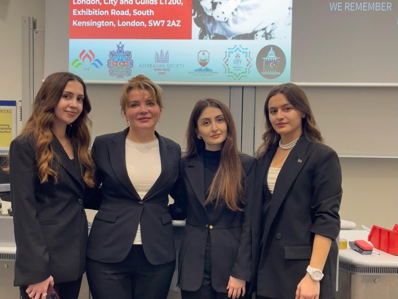 Londonun nüfuzlu universitetində Xocalı soyqırımı anılıb