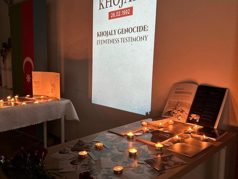 Avropanın müxtəlif ölkələrində Xocalı soyqırımı guşələri yaradılıb