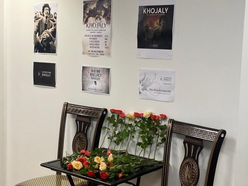 Avropanın müxtəlif ölkələrində Xocalı soyqırımı guşələri yaradılıb