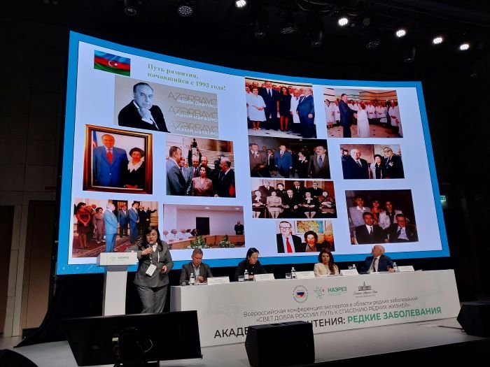 Azərbaycanlı alimlər nadir xəstəliklər sahəsində ekspertlərin Moskva Dövlət Universitetində keçirilən konfransında ölkəmizi təmsil ediblər