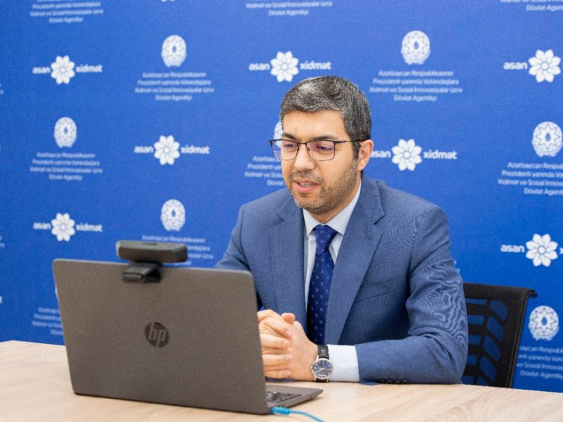 “ASAN xidmət”in və QDİƏT-in Baş katibliyinin birgə vebinarı keçirilib