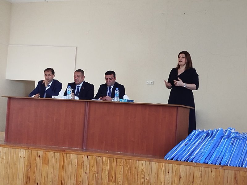  Nizami rayonu 3 sayli internat məktəbində tədbir keçirilib.
