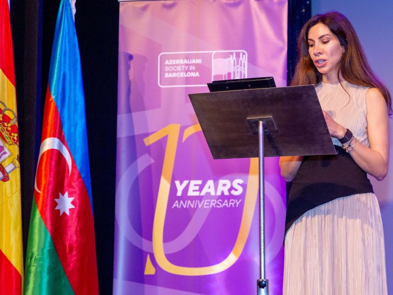 Barselonadakı Azərbaycanlılar Cəmiyyətinin yaranmasının 10 illiyi qeyd edilib