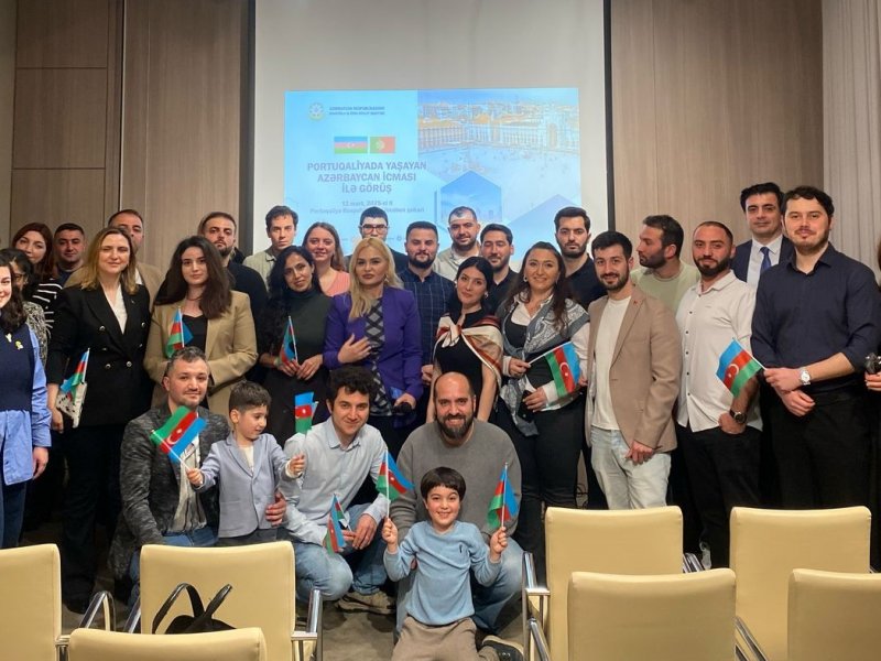 Portuqaliyada yaşayan Azərbaycan icması ilə görüş keçirilib