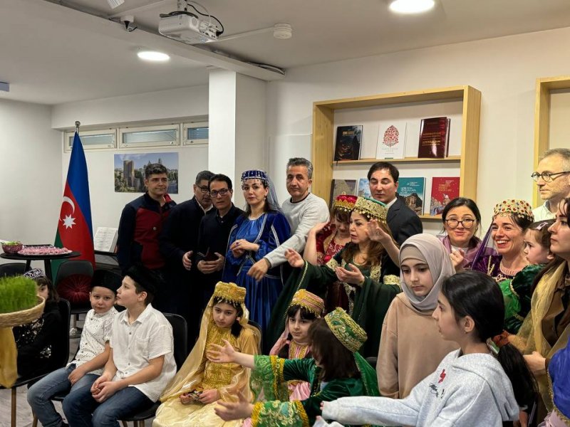 Avropada Novruz bayramı qeyd olunur