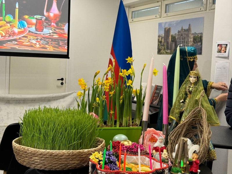 Avropada Novruz bayramı qeyd olunur
